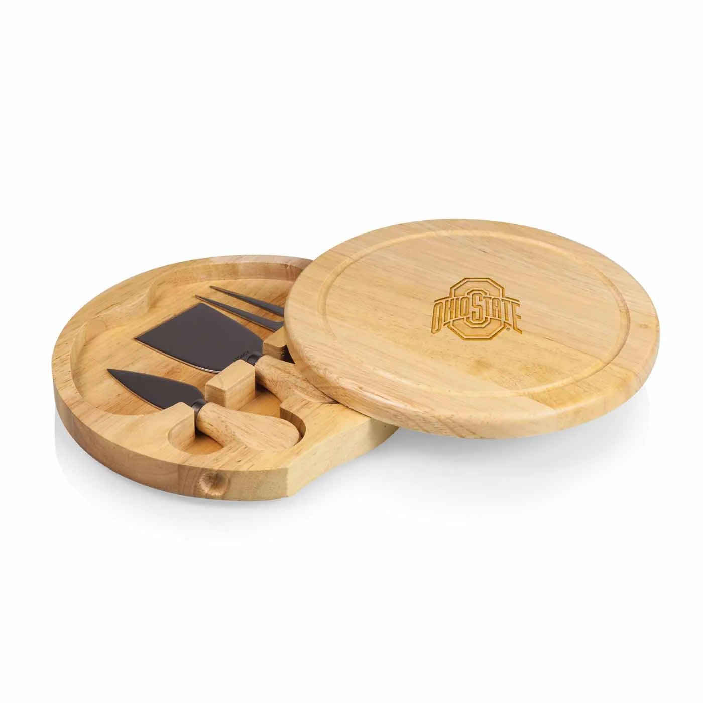 Discount - Ohio State Buckeyes Brie Cheese Board 3 Discount - Ohio State Buckeyes Brie Cheese Board - Image 3