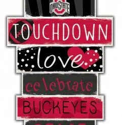 Discount - Ohio State Buckeyes Celebrations Stack Sign