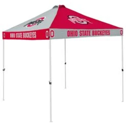 Discount - Ohio State Buckeyes 9' x 9' Checkerboard Tailgate Canopy Tent