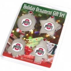 Discount - Ohio State Buckeyes Christmas Ornament Gift Set