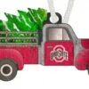 Discount - Ohio State Buckeyes Christmas Truck Ornament