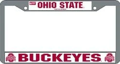 Discount - Ohio State Buckeyes Chrome License Plate Frame