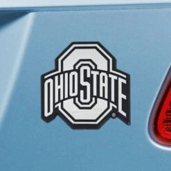 Discount - Ohio State Buckeyes Chrome Metal Car Emblem