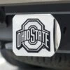 Discount - Ohio State Buckeyes Chrome Metal Hitch Cover
