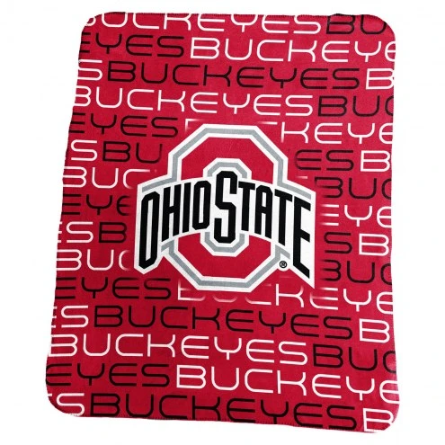 Discount - Ohio State Buckeyes Classic Fleece Blanket 1 Discount - Ohio State Buckeyes Classic Fleece Blanket