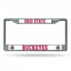Discount - Ohio State Buckeyes College Chrome License Plate Frame