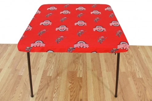 Discount - Ohio State Buckeyes Card Table Cover 1 Discount - Ohio State Buckeyes Card Table Cover