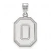 Discount - Ohio State Buckeyes Sterling Silver Large Pendant