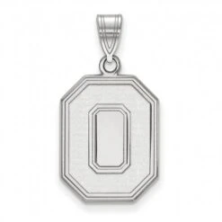 Discount - Ohio State Buckeyes Sterling Silver Large Pendant