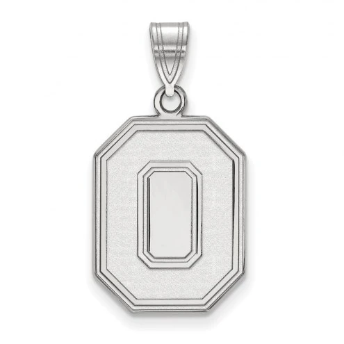 Discount - Ohio State Buckeyes Sterling Silver Large Pendant 1 Discount - Ohio State Buckeyes Sterling Silver Large Pendant