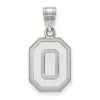 Discount - Ohio State Buckeyes Sterling Silver Medium Pendant