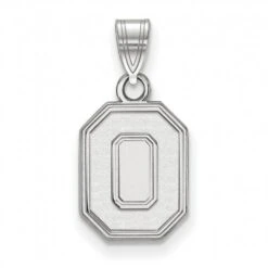 Discount - Ohio State Buckeyes Sterling Silver Small Pendant