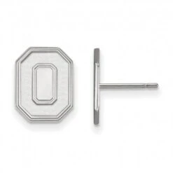 Discount - Ohio State Buckeyes Sterling Silver Small Post Earrings