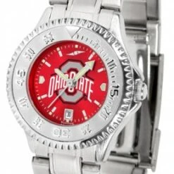 Discount - Ohio State Buckeyes Competitor Steel AnoChrome Women's Watch