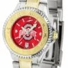 Discount - Ohio State Buckeyes Competitor Two-Tone AnoChrome Women's Watch