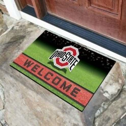 Discount - Ohio State Buckeyes Crumb Rubber Door Mat