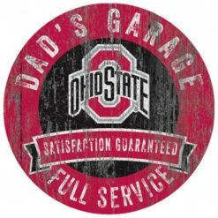 Discount - Ohio State Buckeyes Dad's Garage Sign