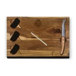 Discount - Ohio State Buckeyes Delio Bamboo Cheese Board & Tools Set