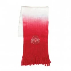 Discount - Ohio State Buckeyes Dip Dye Scarf