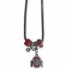 Discount - Ohio State Buckeyes Euro Bead Necklace