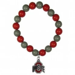Discount - Ohio State Buckeyes Fan Bead Bracelet