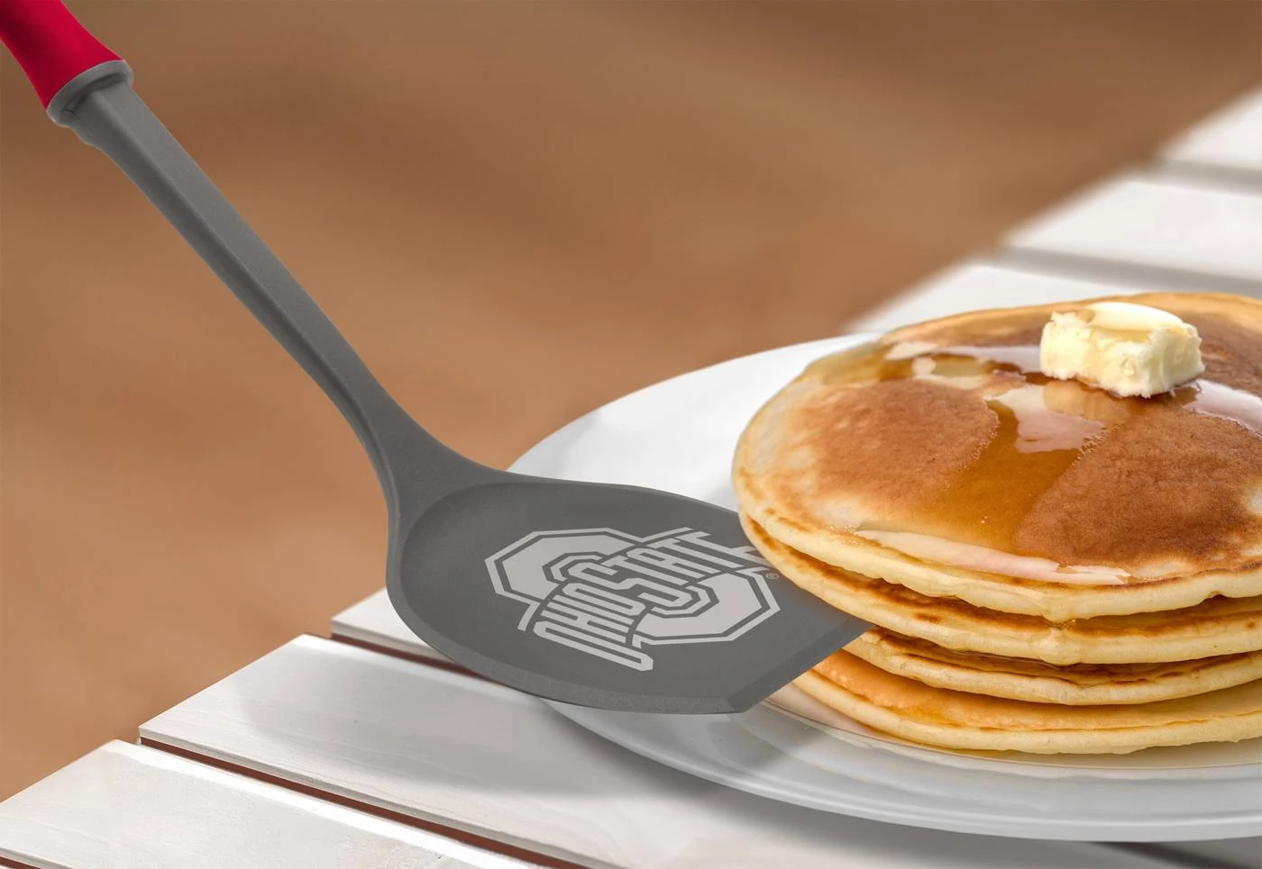 Discount - Ohio State Buckeyes Fan Flipper Spatula 2 Discount - Ohio State Buckeyes Fan Flipper Spatula - Image 2