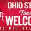 Discount - Ohio State Buckeyes Fans Welcome Wood Sign