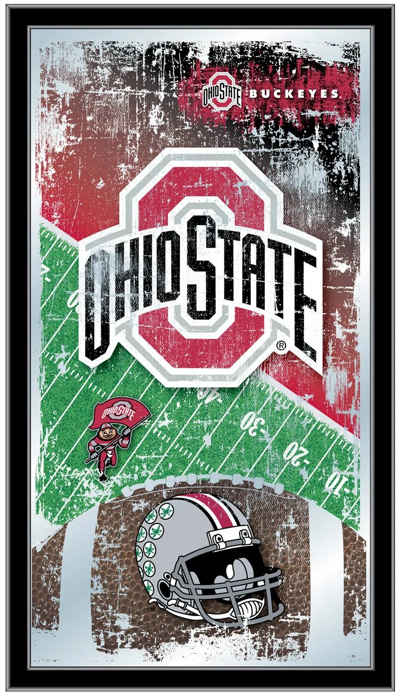 Discount - Ohio State Buckeyes Football Mirror 1 Discount - Ohio State Buckeyes Football Mirror
