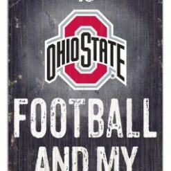 Discount - Ohio State Buckeyes Football & My Dog Sign