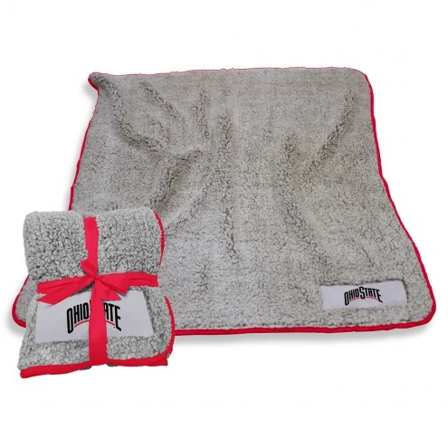 Discount - Ohio State Buckeyes Frosty Fleece Blanket 1 Discount - Ohio State Buckeyes Frosty Fleece Blanket