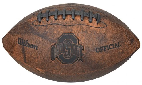 Discount - Ohio State Buckeyes Vintage Throwback Football