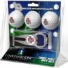 Discount - Ohio State Buckeyes Golf Ball Gift Pack with Hat Trick Divot Tool