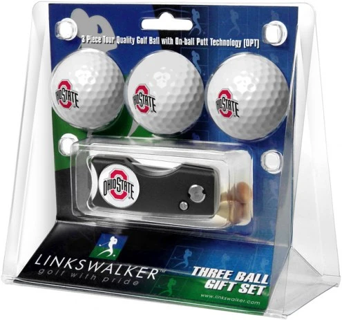 Discount - Ohio State Buckeyes Golf Ball Gift Pack with Spring Action Divot Tool 1 Discount - Ohio State Buckeyes Golf Ball Gift Pack with Spring Action Divot Tool