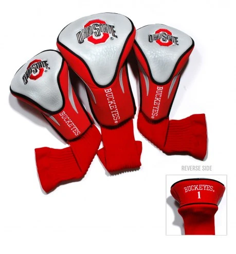 Discount - Ohio State Buckeyes Golf Headcovers - 3 Pack 1 Discount - Ohio State Buckeyes Golf Headcovers - 3 Pack