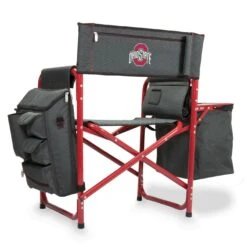 Discount - Ohio State Buckeyes Gray/Red Fusion Folding Chair