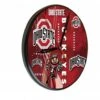 Discount - Ohio State Buckeyes Digitally Printed Wood Clock