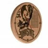 Discount - Ohio State Buckeyes Laser Engraved Wood Clock