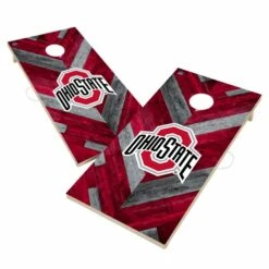 Discount - Ohio State Buckeyes Herringbone Cornhole Game Set