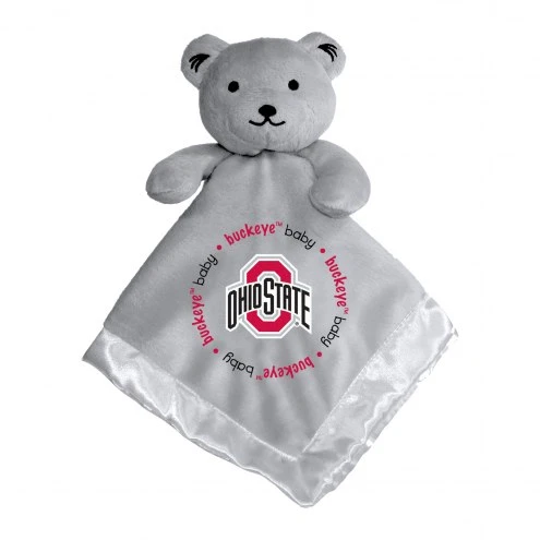 Discount - Ohio State Buckeyes Infant Bear Security Blanket -Ohiostate Hobby Import Store ohio state buckeyes infant gray bear security blanket mainProductImage MediumLarge