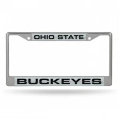 Discount - Ohio State Buckeyes Laser Chrome License Plate Frame