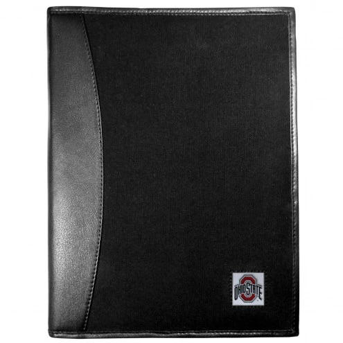 Discount - Ohio State Buckeyes Leather and Canvas Padfolio 1 Discount - Ohio State Buckeyes Leather and Canvas Padfolio