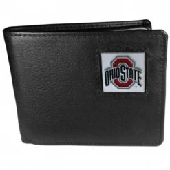 Discount - Ohio State Buckeyes Leather Bi-fold Wallet in Gift Box
