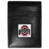 Discount - Ohio State Buckeyes Leather Money Clip/Cardholder in Gift Box