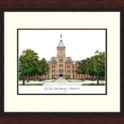 Discount - Ohio State Buckeyes Legacy Alumnus Framed Lithograph