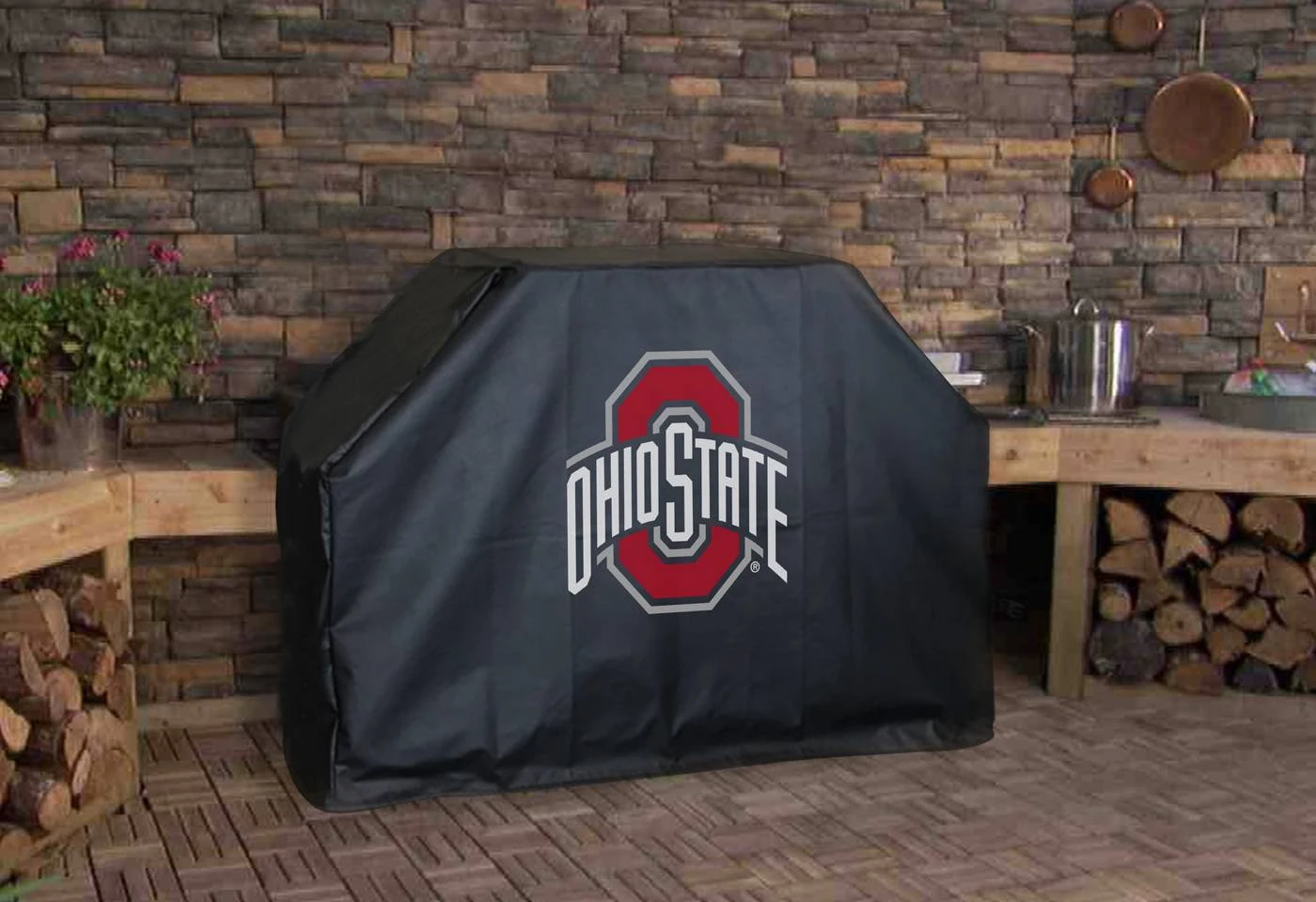 Discount - Ohio State Buckeyes Logo Grill Cover 3 Discount - Ohio State Buckeyes Logo Grill Cover - Image 3