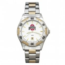 Discount - Ohio State Buckeyes Men's All-Pro Two-Tone Watch