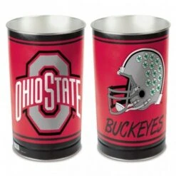 Discount - Ohio State Buckeyes Metal Wastebasket