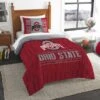 Discount - Ohio State Buckeyes Modern Take Twin Comforter Set