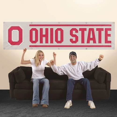 Discount - Ohio State Buckeyes NCAA 8' Banner 1 Discount - Ohio State Buckeyes NCAA 8' Banner