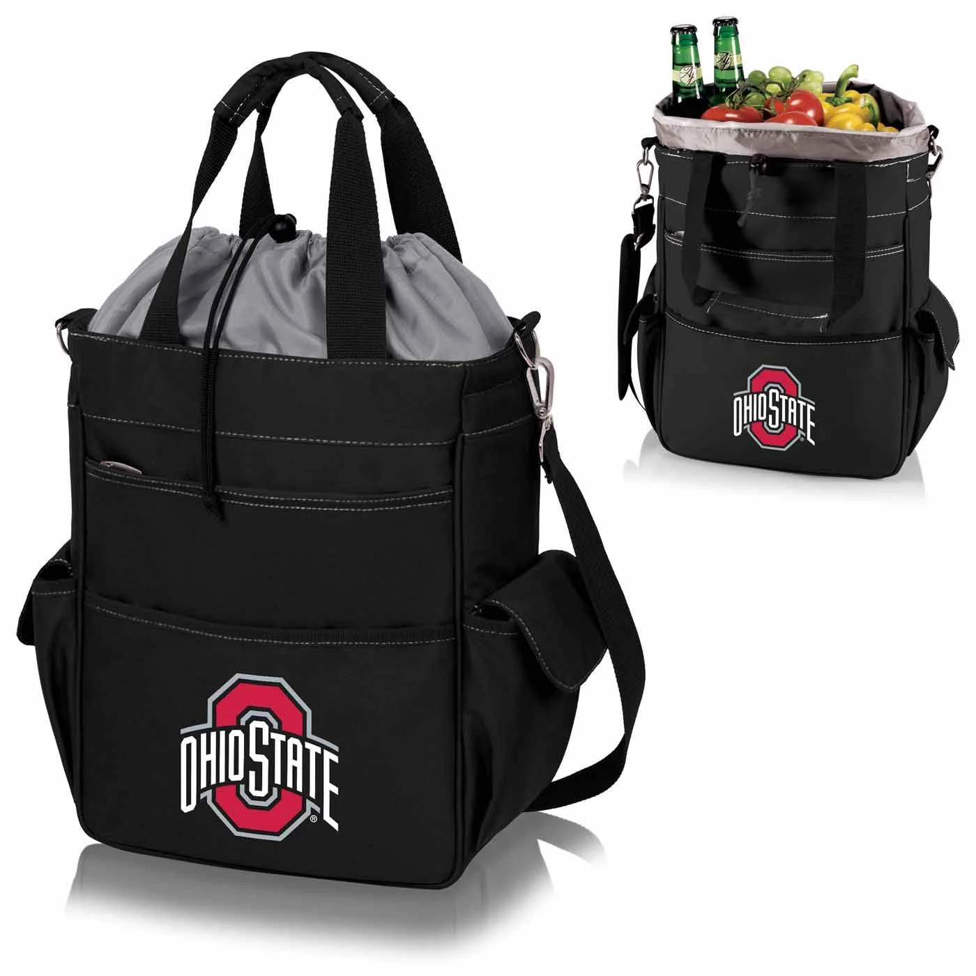 Discount - Ohio State Buckeyes NCAA Black Activo Cooler Tote 2 Discount - Ohio State Buckeyes NCAA Black Activo Cooler Tote - Image 2